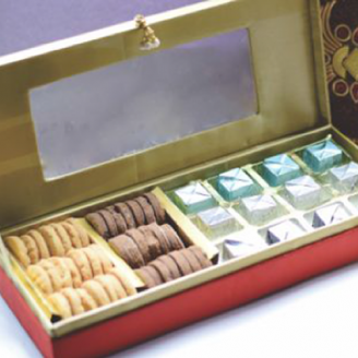 Beautiful box of assorted cookies and chocolates  Delivery Jaipur, Rajasthan